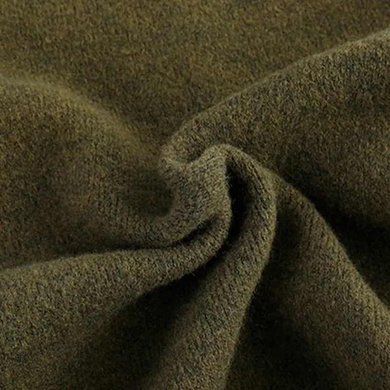 Sweater men 2025 new casual autumn winter knitted cardigan Solid color simple cool thickened sweater coat men's clothing